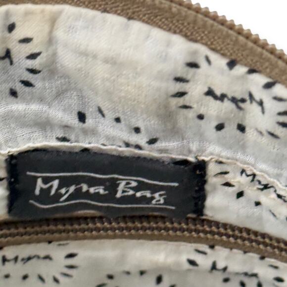 Myra Bag Aztec Southwestern Crossbody Purse Faux Leather Adjustable Strap 9x11 - Picture 8 of 9